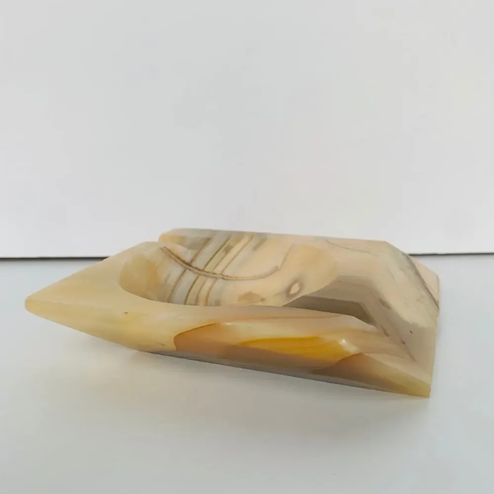 MCM Onyx Stone Ashtray